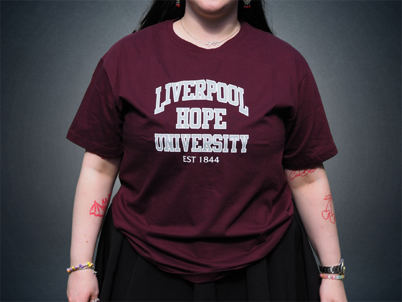 Burgundy Liverpool Hope Tee